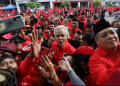 Ganjar Diteriaki Presiden oleh Pendukung di Lokasi HUT PDIP
