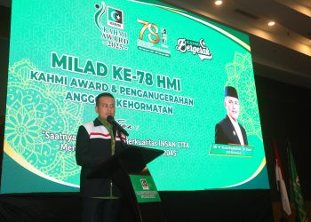 Peringati Milad ke-78 HMI, KAHMI Sumut Berikan Award dan Anggota Kehormatan. Ijeck : Terima Kasih
