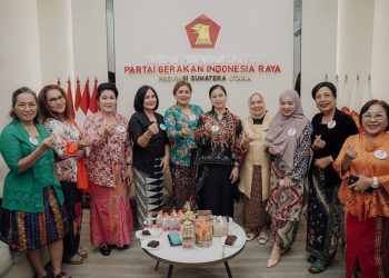 Bunda Yin, PBI dan Gerindra Sumut Kolaborasi Dukung Kebaya Indonesia