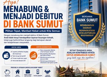 Muhri Fauzi Hafiz Sebut Tak Hanya Bayar Pajak, Namun Menjadi Nasabah Bank Sumut juga Bisa Meningkatkan PAD