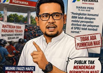 PD 14 Sumut Soroti Sikap Pertamina, Antrean BBM Panjang Terjadi, Publik Tak Mendengar Permintaan Maaf