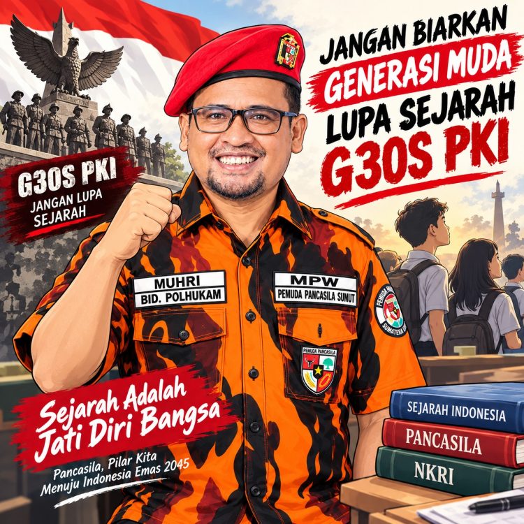 Muhri Fauzi Hafiz: Jangan Biarkan Generasi Muda Lupa Sejarah G30S PKI